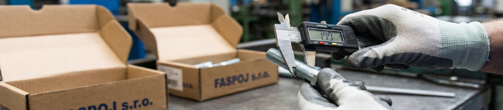 Prodej spojovacího materiálu, výroba svorníkových šroubů a matic dle ČSN a ASME